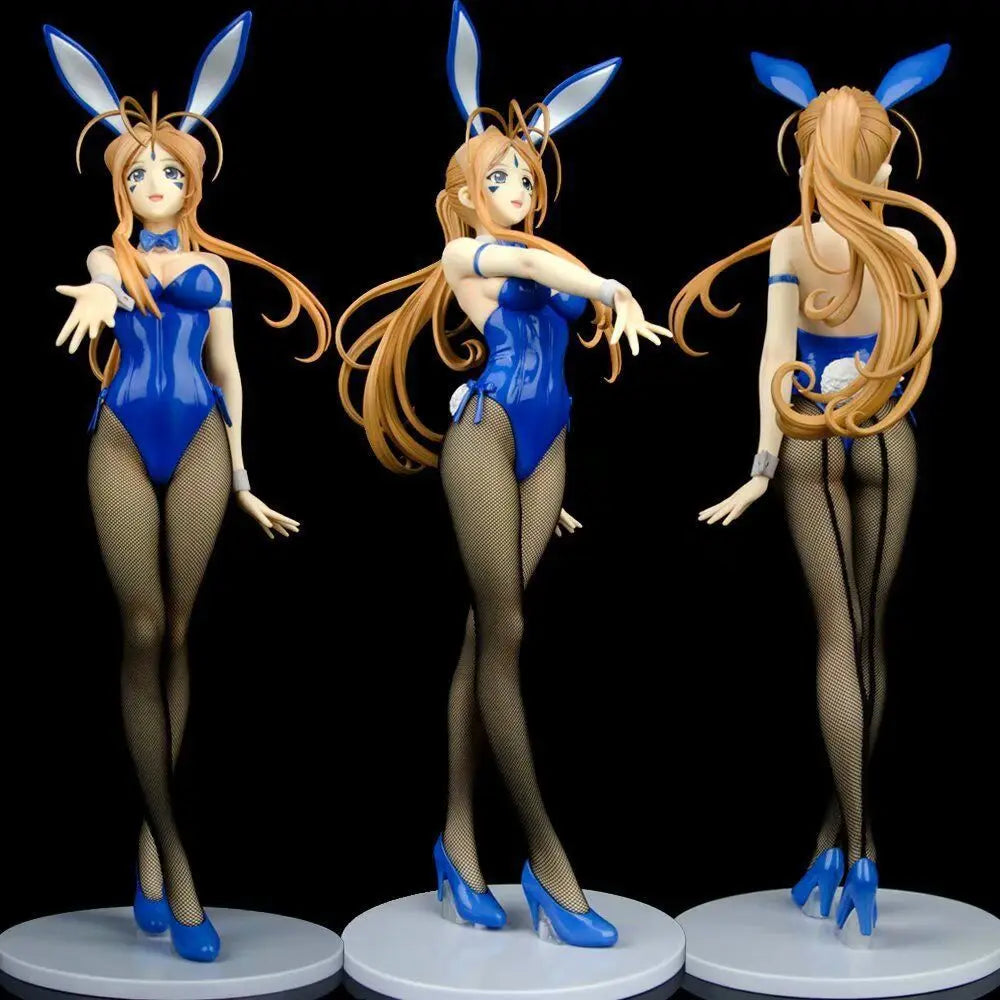 42CM B-STYLE Oh My Goddess Belldandy Bunny Girl Anime Figur PVC Actionfigur Spielzeug Spiel Statue Erwachsene Sammlung Modell Puppe Geschenk