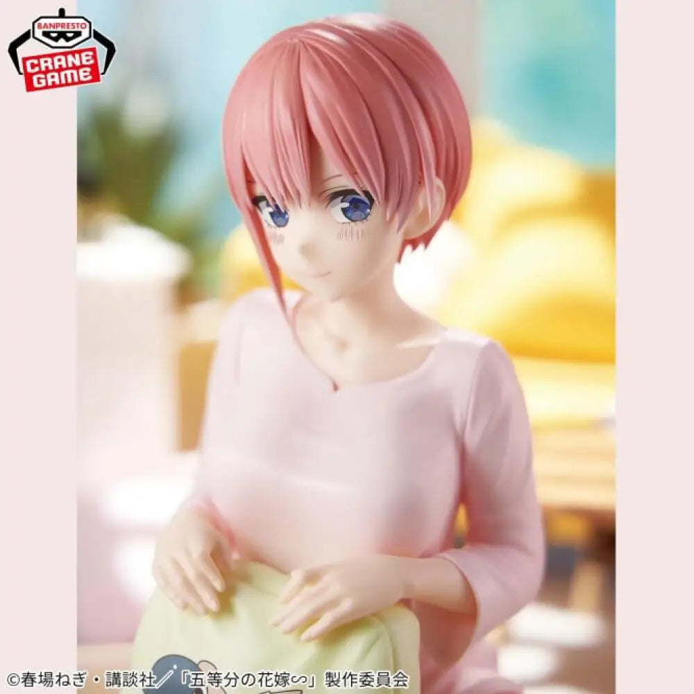 In Stock Bandai The Quintessential Quintuplets Relax time- Nakano May Yotsuba Miku Nino Ichika Anime Figure Model Toy Gift