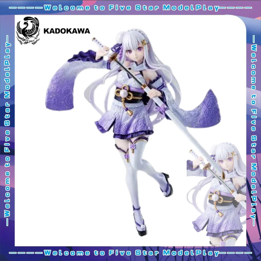 ã€FSã€‘KADOKAWA KDcolle Re:Zero – Starting Life in Another World Emilia Figur im Maßstab 1:7 Modell Geschenke