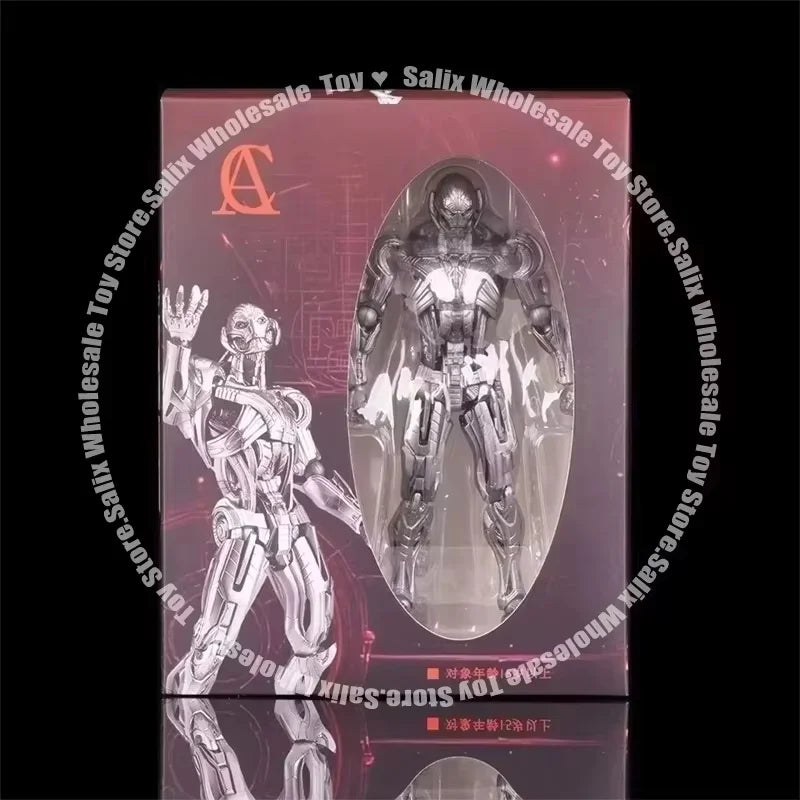 In Stock AC Factory AC Toys 16cm Ultron Action Figures Kaiyodo Amazing Yamaguchi Avengers Anime Collection Customized Gifts Toys