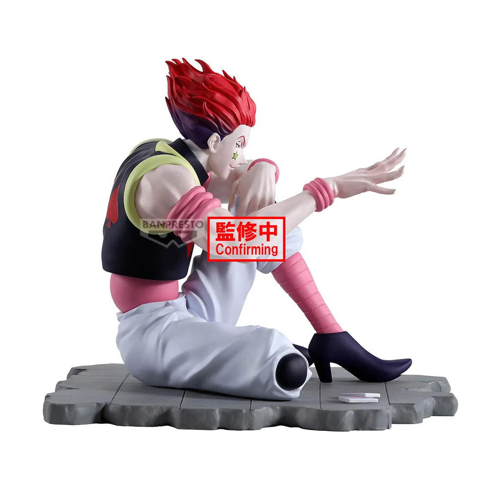 In Stock Original BANPRESTO HUNTER×HUNTER Hisoka PVC Anime Figures Action Figure Model Toys Gift