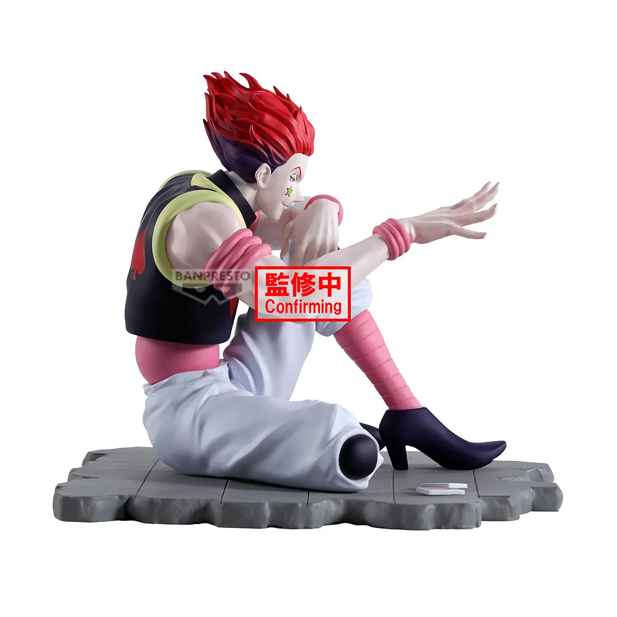 In Stock Original BANPRESTO HUNTER×HUNTER Hisoka PVC Anime Figures Action Figure Model Toys Gift