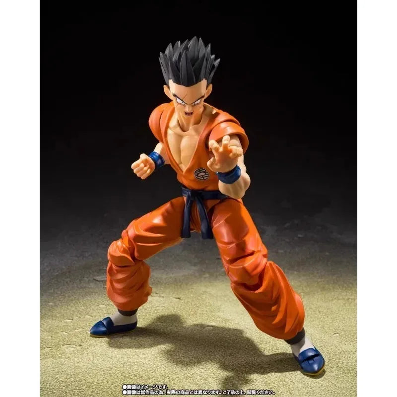 【In-stock】Bandai SHF Earth Warrior in Dragon Ball Z Yamucha Leping Anime Character Action Figure Collection Toy