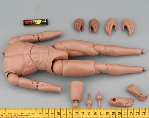 1/6 Soldierstory SS134 Asia Soldier Handsome Guy Man Head Sculpt Carving Knee Pad Elbow Sunglasses For 12" DAM COO Action Figure