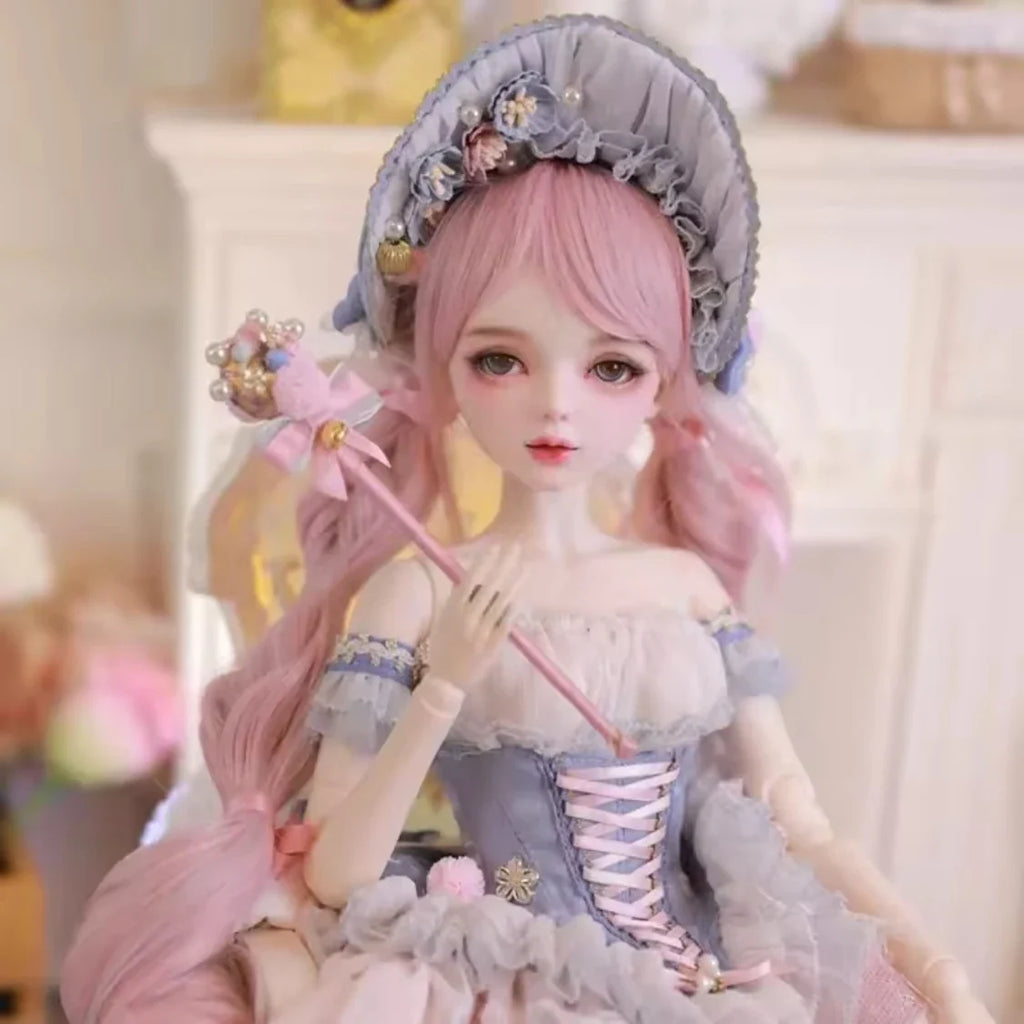 Articulated BJD Doll Set / Fair Skin TPE Body + Metal Frame / Collectible DIY Customizable Figure
