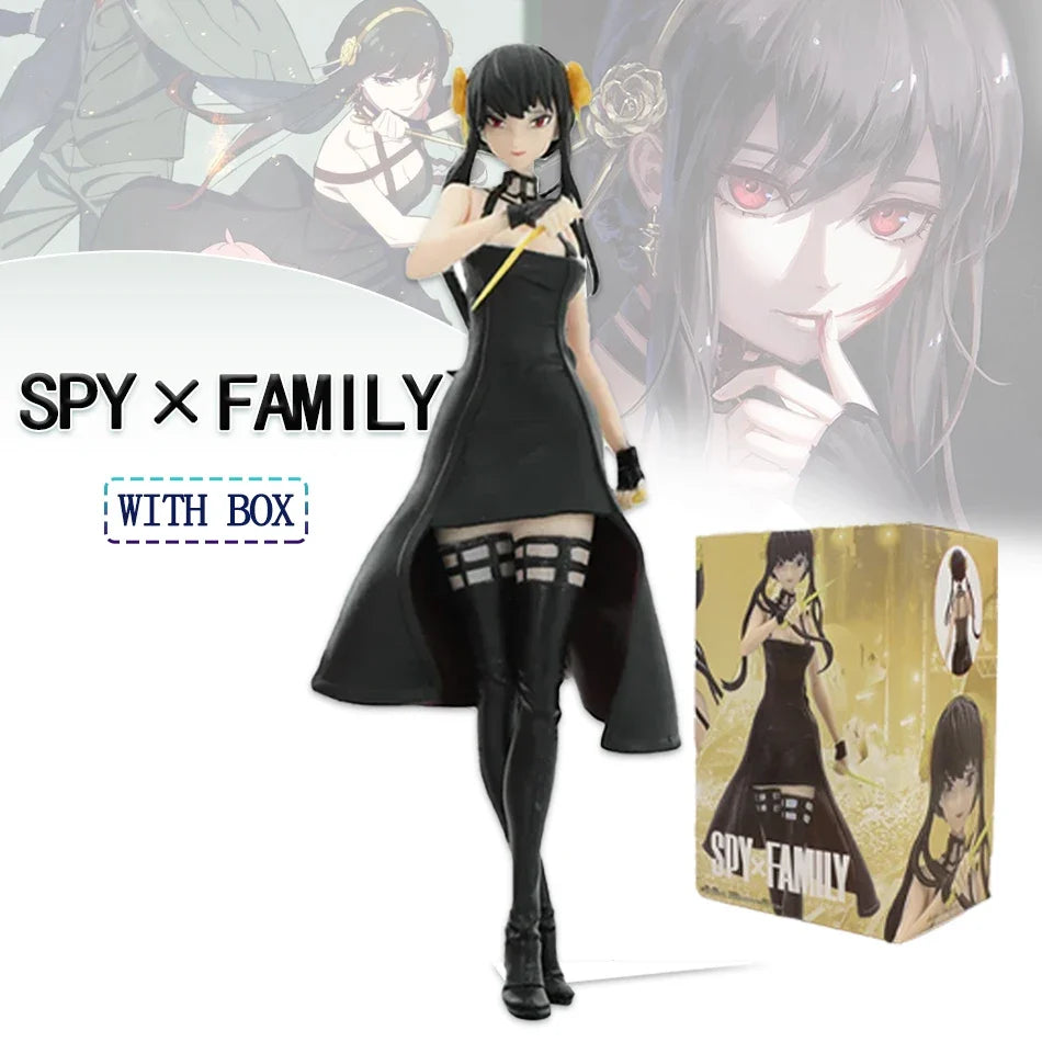 16CM SPY×FAMILY Anime Figure Kawai Anya Forger Yor Forger Action Figures Standing Figurine Collectible Model Doll Toys In Stock