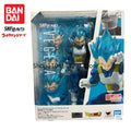 Authentic Original Product in Stock Bandai SHF Blue-Haired Vegeta Super Saiyan God Embodying Saiyan Pride Action Figu