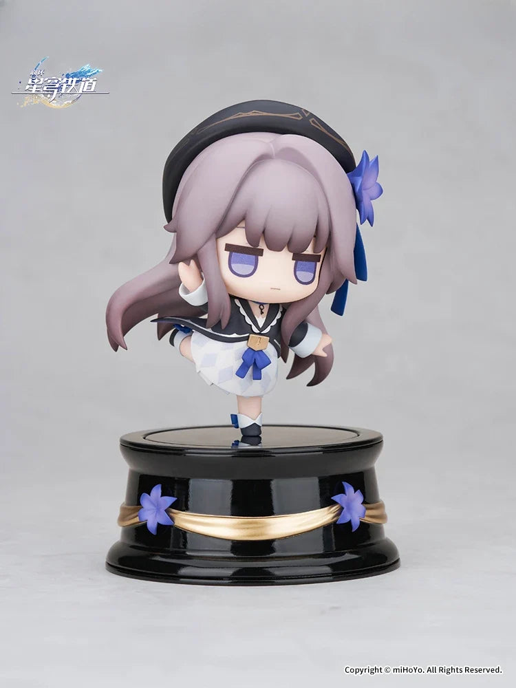 Honkai Star Rail Action Figures Model Herta Q-version Figures Brand New Genuine Car Mounted Ornaments Birthday Gift Original