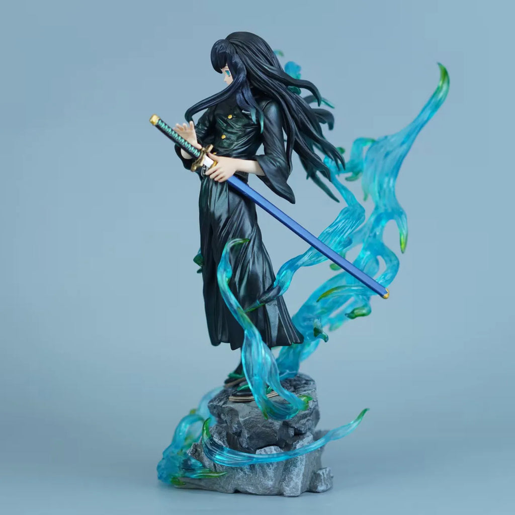 25cm 9.8inch Anime Tokitou Muichirou Action Figures Pvc Statue Desktop Ornamen Collection Statue Model Decoration Room Desk Toys