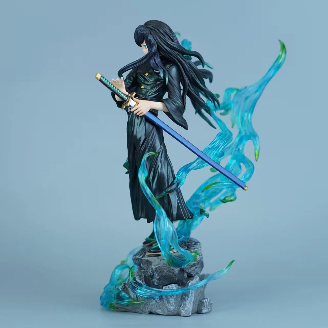 25cm 9.8inch Anime Tokitou Muichirou Action Figures Pvc Statue Desktop Ornamen Collection Statue Model Decoration Room Desk Toys