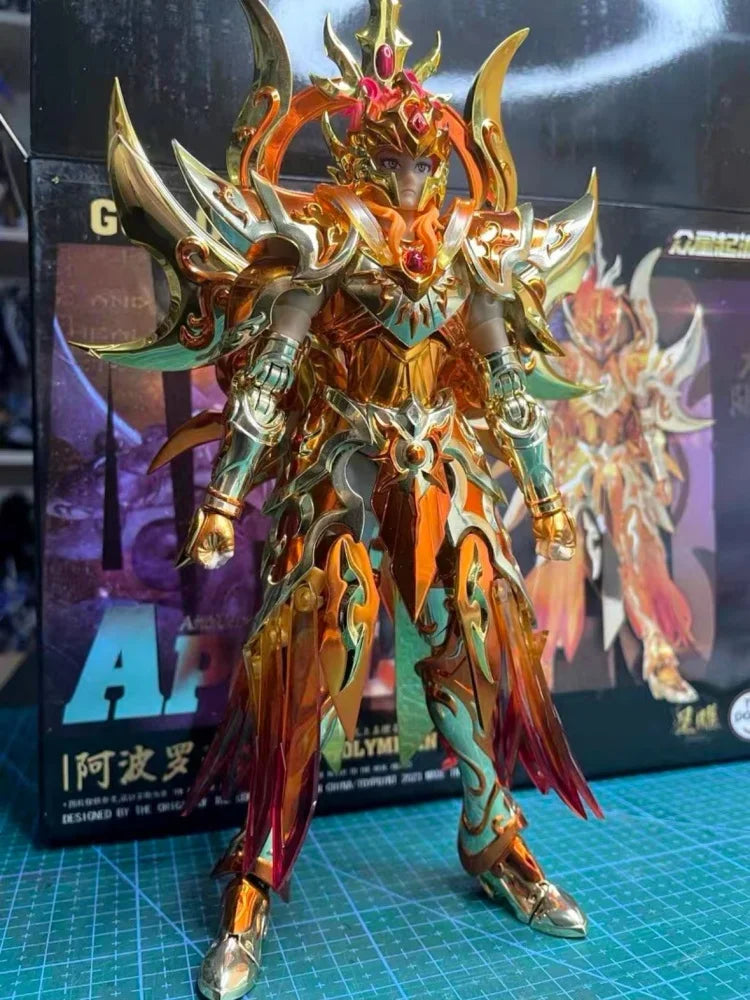 Official Toypoint Star Origin Sun God Apollo Obsidian Edition Alloy Collectible Action Figure Handmade Movable Doll Toy Gift