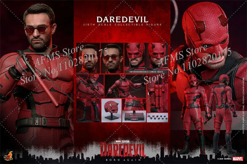 HOTTOYS HT 1/6 TMS154 Sammlerfigur Daredevil 3.0 Matt Murdock Full Set 12 Zoll Männer Soldat Actionfigur Körper Spielzeug