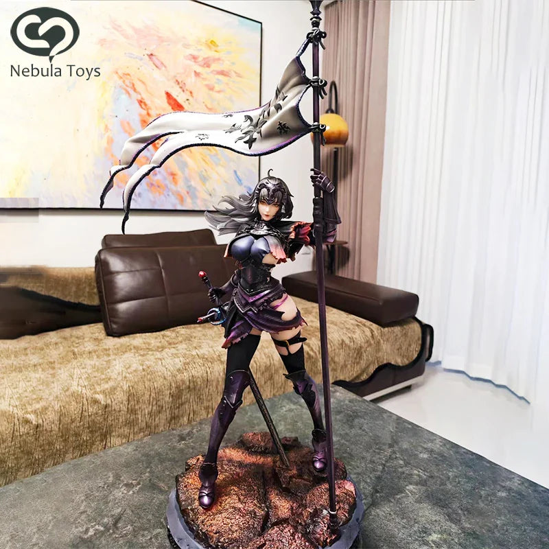 Anime Fate/Grand Order Figur Schwarze Jeanne Actionfiguren PVC Alter Jeanne Statue Modell Schreibtischdekoration Puppe Spielzeug Geschenke
