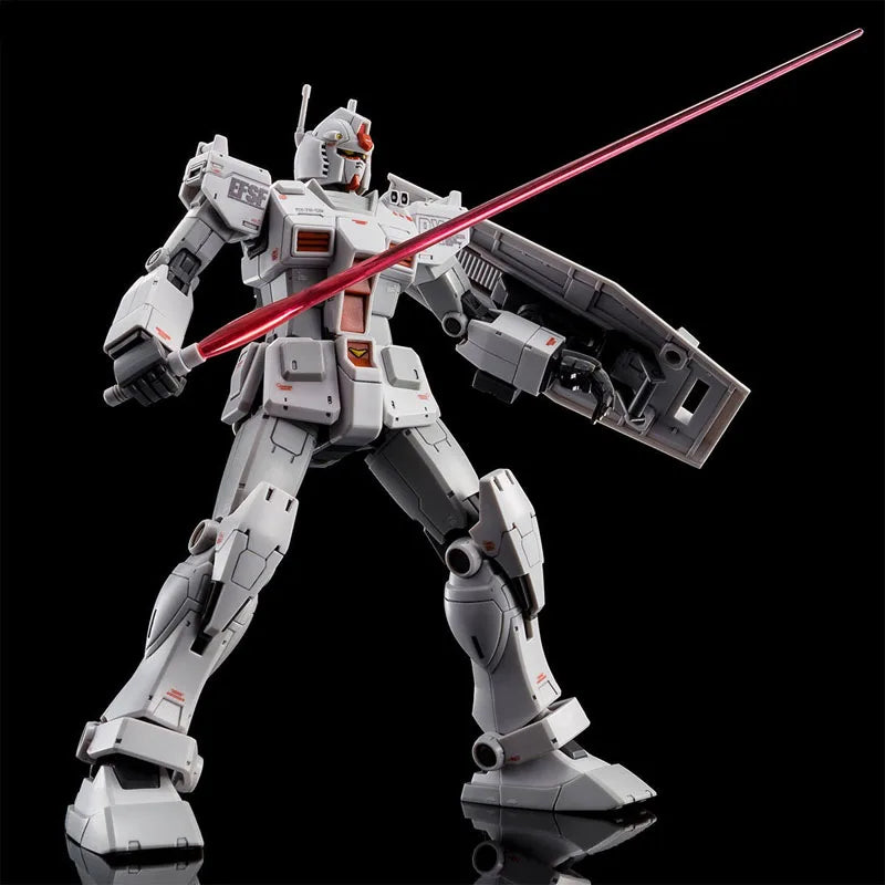 Bandai Original HG GUNDAM （Origin）RX-78-02 1/144 Anime Action Figure Assembly Model Toys Gifts For Children Complete Set