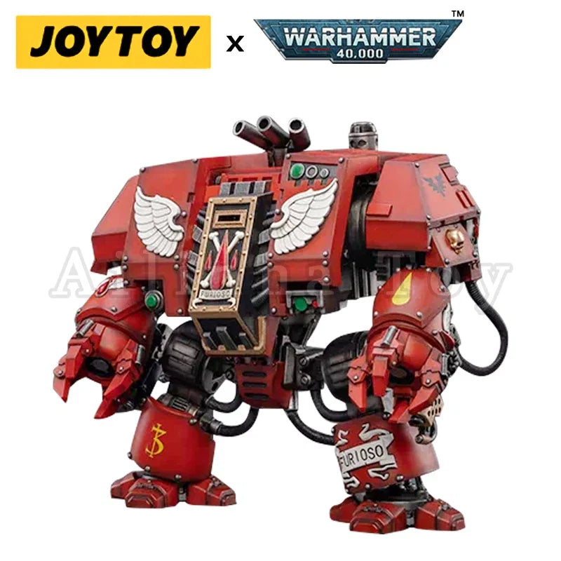 JOYTOY 1/18 Action Figure Mecha 40K Blood Angels Furioso Dreadnought Anime Collection Model Toy Gift