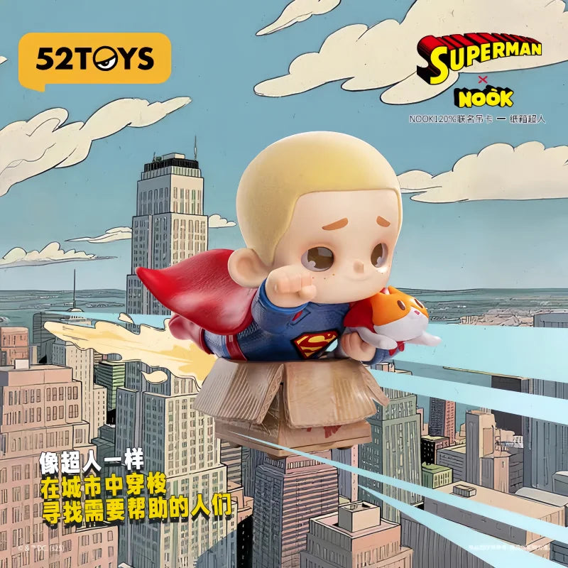New Sale Original 52toys Nook Collaboration-Box Super Men Limited Edition Figures Model Trendy Toy Ornament Gift Surprise Toys