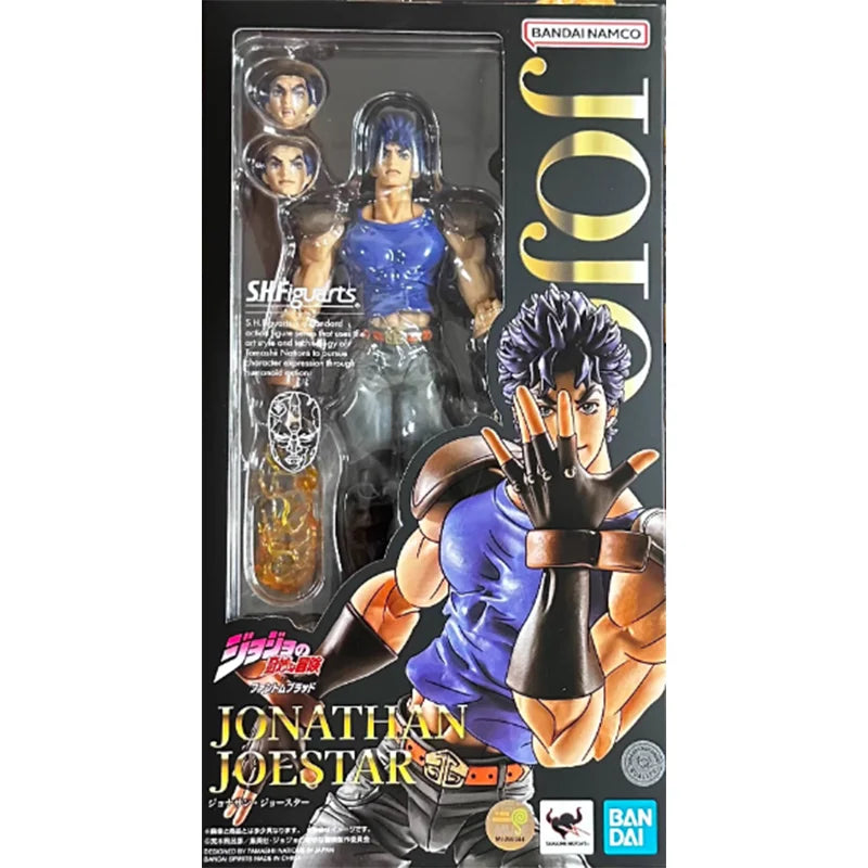 Bandai S.H.Figuarts SHF JOJO JOJO JONATHAN JOESTAR Model Kit SHF PVC about 14.5cm Action Figures Model Toys Figurine Gift