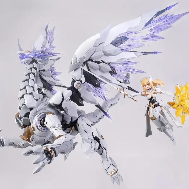 Daytime Meteor 1/12 Alloy Die Casting Frame Action Figure Mecha Dragon Garage Kit Desktop Decore Assembly Model Toy Boy Gifts