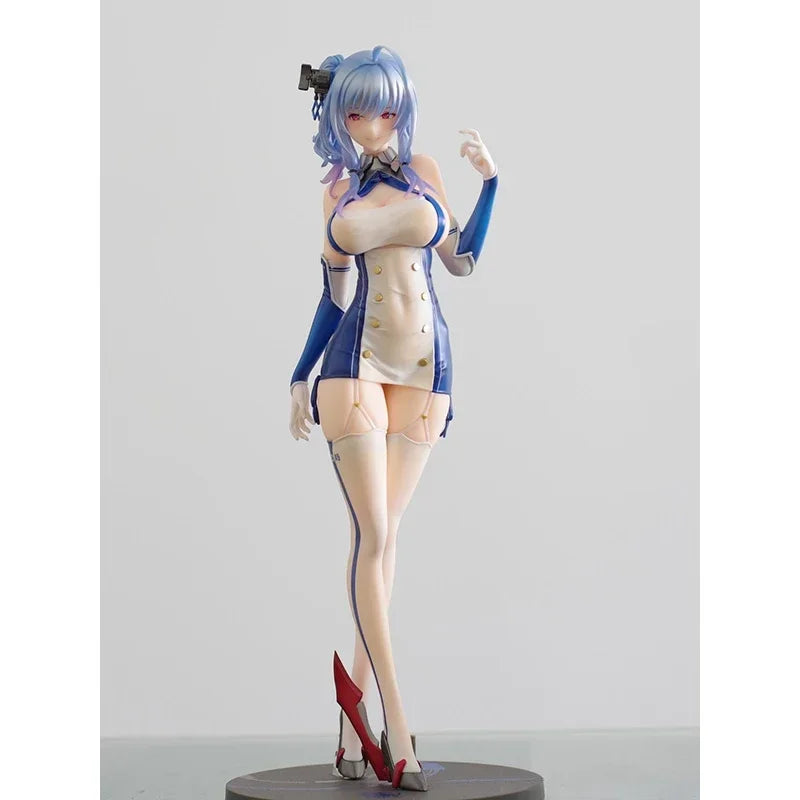 New sexy Azur Lane Plymouth Bunny Girl Anime Figure Azur Lane St Louis Action Figure Sirius Figure Sexy Collectible Toy