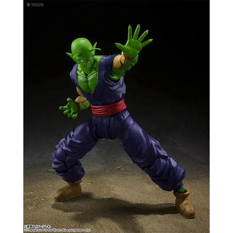 In Stock Original Genuine S.H.Figuarts SHF DRAGON BALL SUPER Super Hero Piccolo Bandai Anime Model Toys Action Figure Gifts