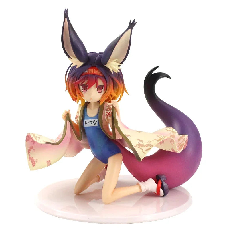 16cm No Game No Life Anime Figure Kotobukiya Shiro Action Figure Shiro Jibril Fairy Shampoo Figurine Adult Collectible Model Toy