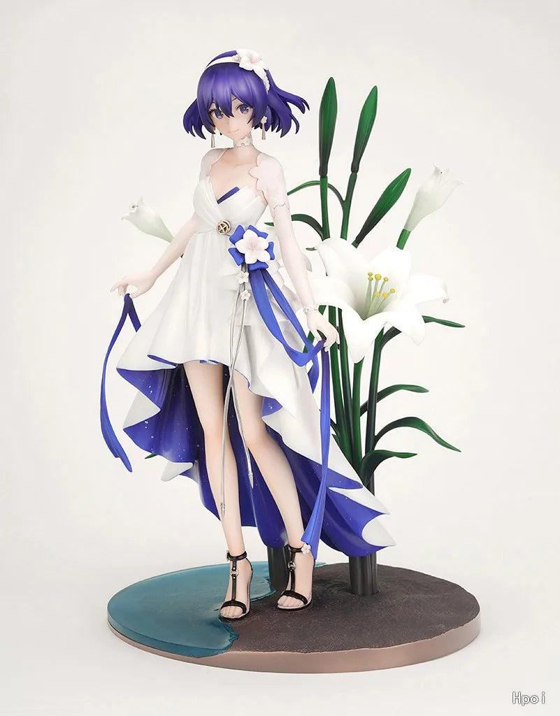 25CM Anime Game Honkai Impact 3 Seele Figure Autumn Frost Lily Ver Standing Anime Model Toy Gift Collection Action Figure