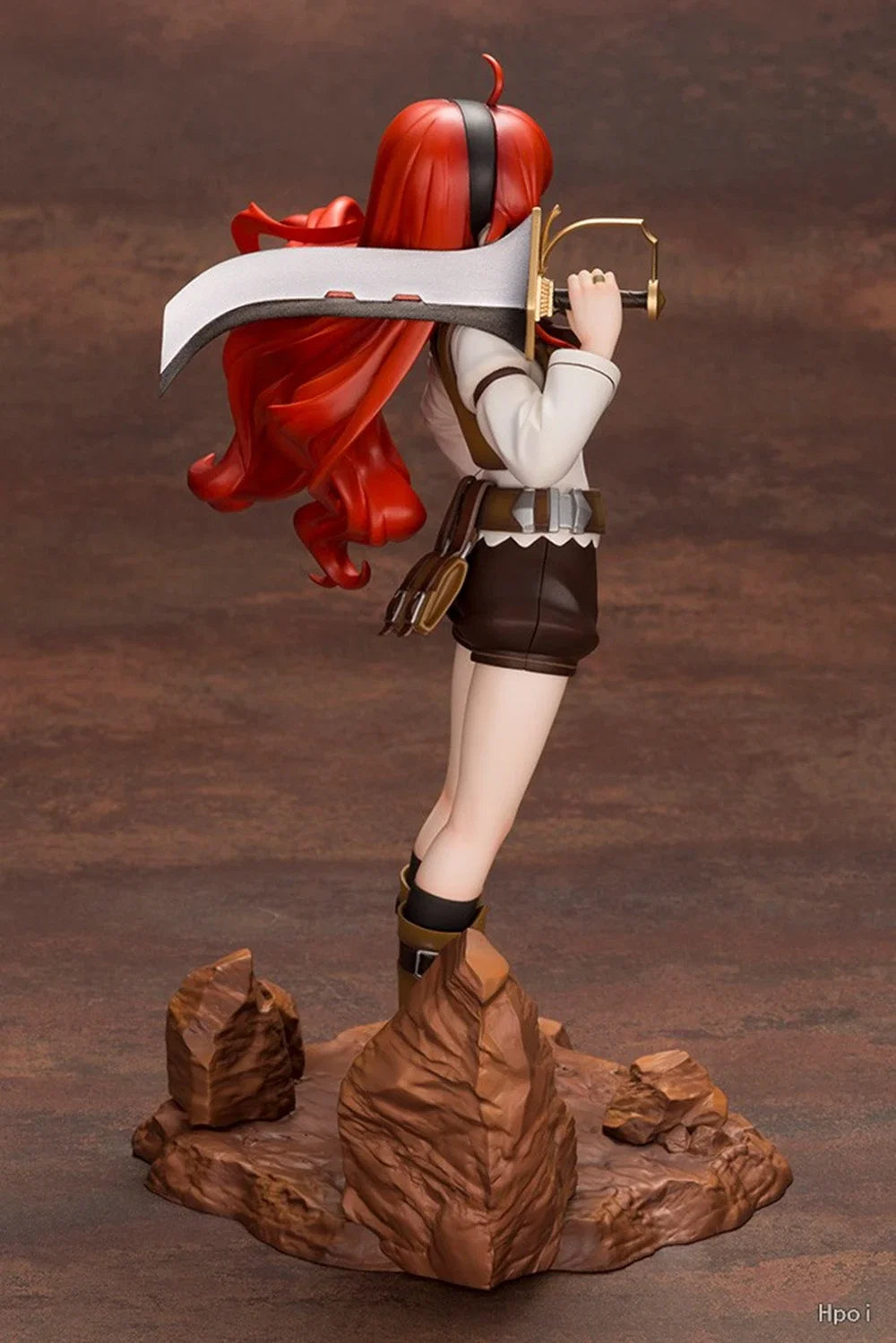 22CM Anime Mushoku Tensei Isekai Ittara Honki Dasu Eris Boreas Greyrat Figure 1/8 Model Toy Gift Action Figure Doll PVC