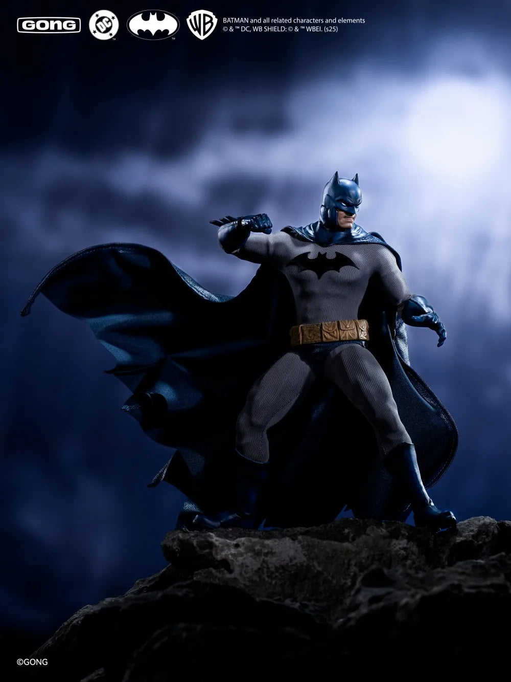 GONG Studio Batman Hush 17.5cm Tailored Fabric Suit Action Figure Anime Collectible PVC Toys for Gifts
