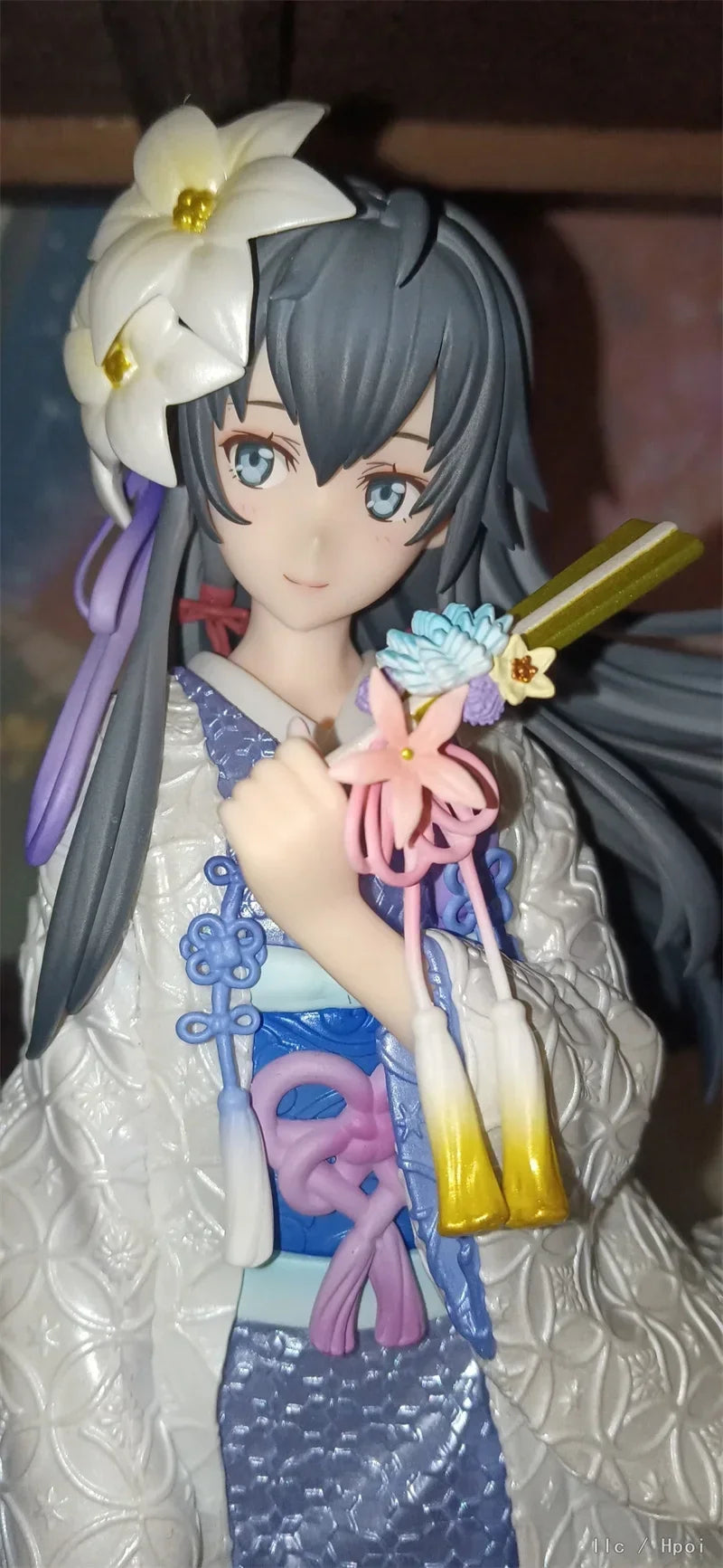 Yukinoshita Yukino Shiromuku Ver H24cm 1/7 100% Genuine Original Anime Figure Toys Collection Model