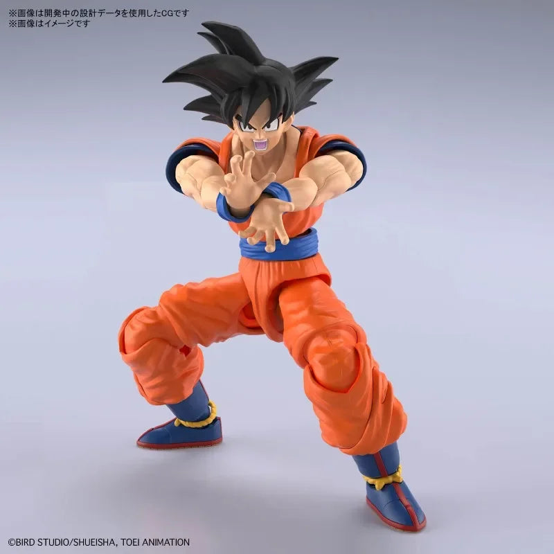 Bandai in Stock Original Figure-rise Standard Dragon Ball Z Anime Figures SON GOKU(NEW SPEC Ver.)Action Figures Toys Collectible