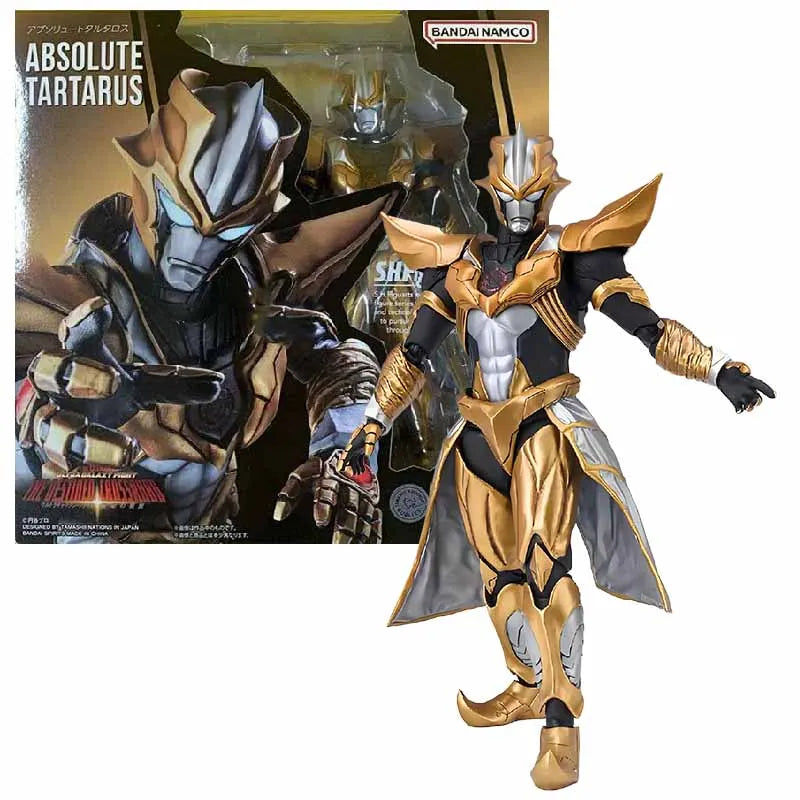 Bandai Original SHF Anime Figure ABSOLUTE TARTARUS ULTRAMAN ZERO BEYOND Action Figure Toys For Boys /Girls /Kids /Christmas Gift