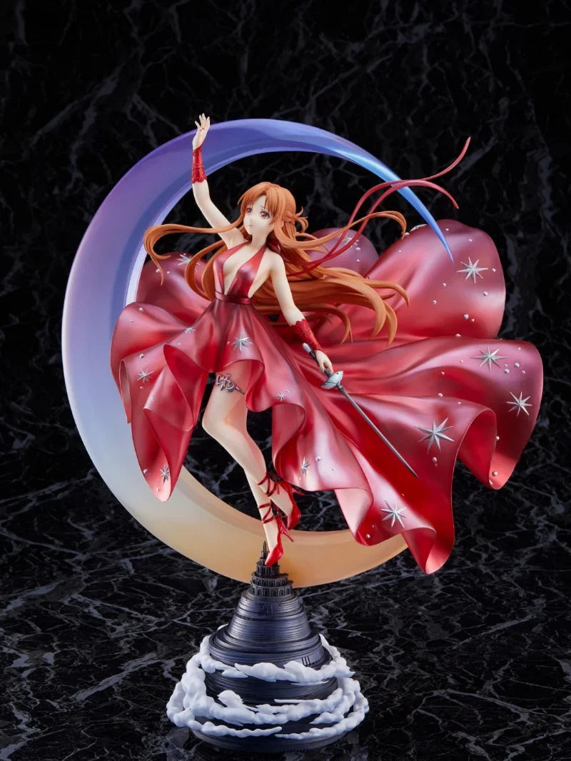SSF Original:Sword Art Online AsunaYuuki Alice Crystal Dress PVC Action Figure Anime Figure collectible Model Toys Doll Gift
