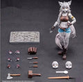 Anime Figure Toys Original Character Repairer 1/12 Wolf Girl Leah Anime Beauty Furry Girls Action Figures Model Toys Fans
