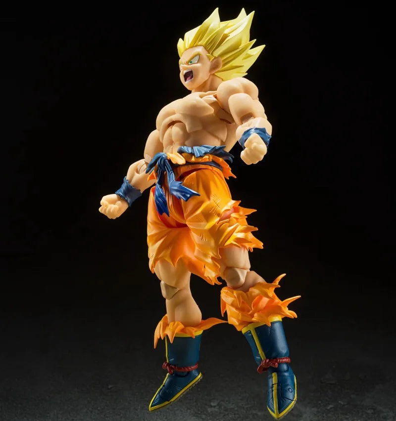 Shf Dragon Ball Z Son Goku Legendary Action Figure PVC Movable Collection Anime 17cm Super Saiyan Kakarotto Figurine Model Toys