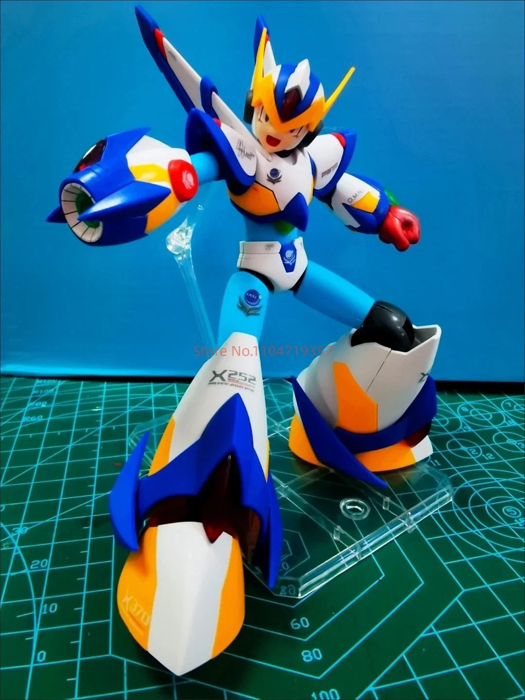 Ss Model Ko Kotobukiya Kp701 Rockman X Falcon Armor Action Figure Megaman X5 Anime Figures Assembly Model Toys Kit Birthday Gift