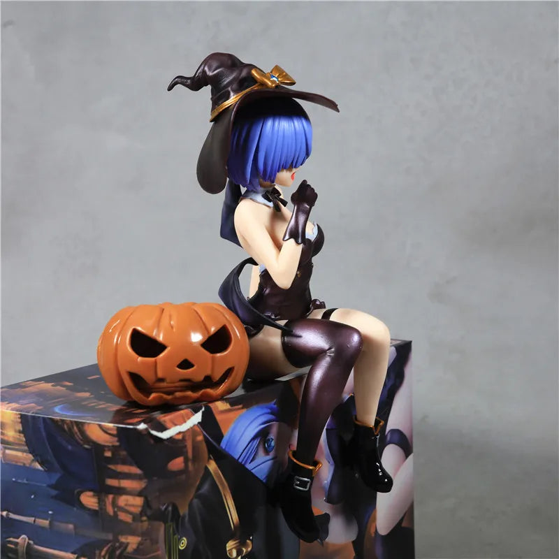 New Re:Zero -Starting Life In Another World Rem Phantom Night Magician Figure Gk Model Collection Doll Decora Halloween Gifts