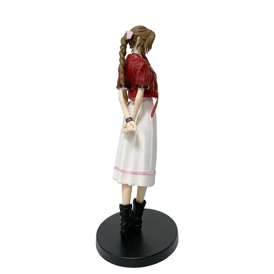 21CM //  Cloud Strife Tifa Lockhart Aerith Gainsborough Zack·Fair Figure Model PVC Toy Desktop Collection Accessories Gift