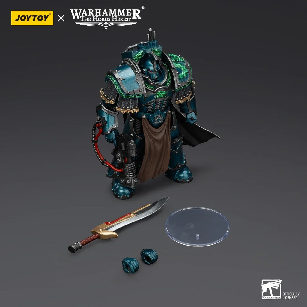 [In Stock]JOYTOY Warhammer The Horus Heresy Action Figure Alpha Legion Legion Praetor Anime In Cataphractii Terminator Armour