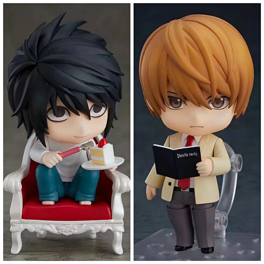 Anime Q-version Death Note Yagami Light 1200#1160# PVC Action Figure Collection Statue Model Toy 10cm