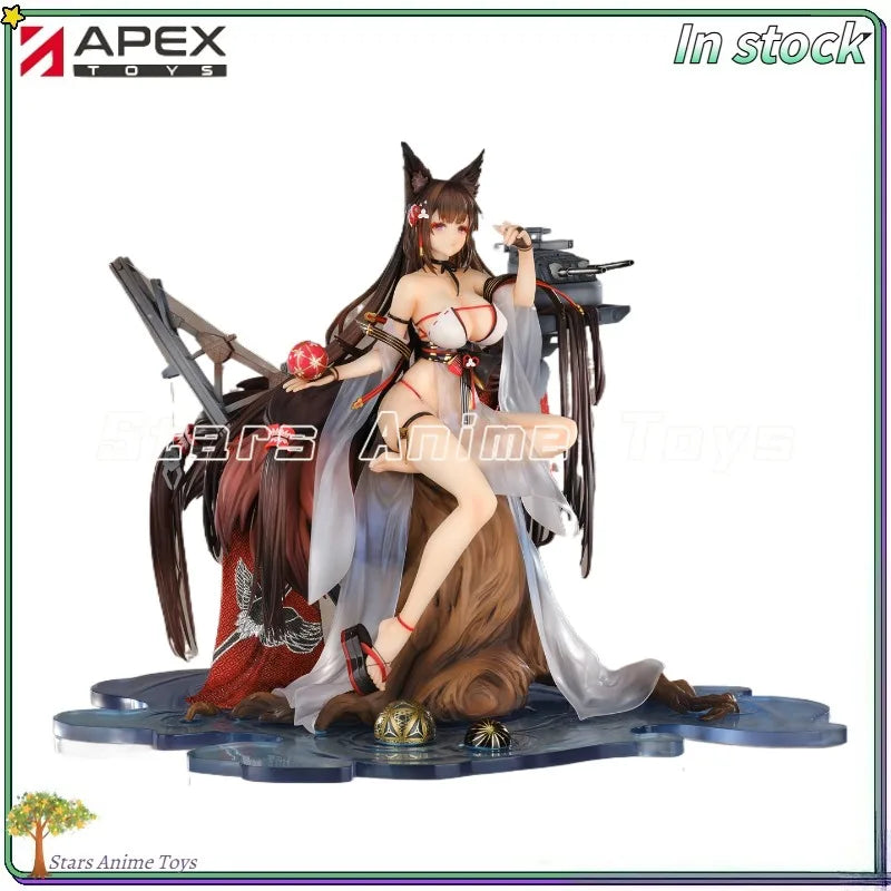 Original APEX-TOYS Azur Lane IJN Amagi Walking Water Jinglian 1/7 Animation Figures Ornaments Collection