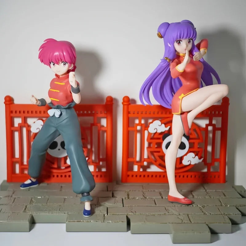 In Stock Original SEGA Luminasta Ranma 1/2 19cm Shampoo Tendou Figure Anime Desktop Decoration Model Collections Boy's Toy Gift
