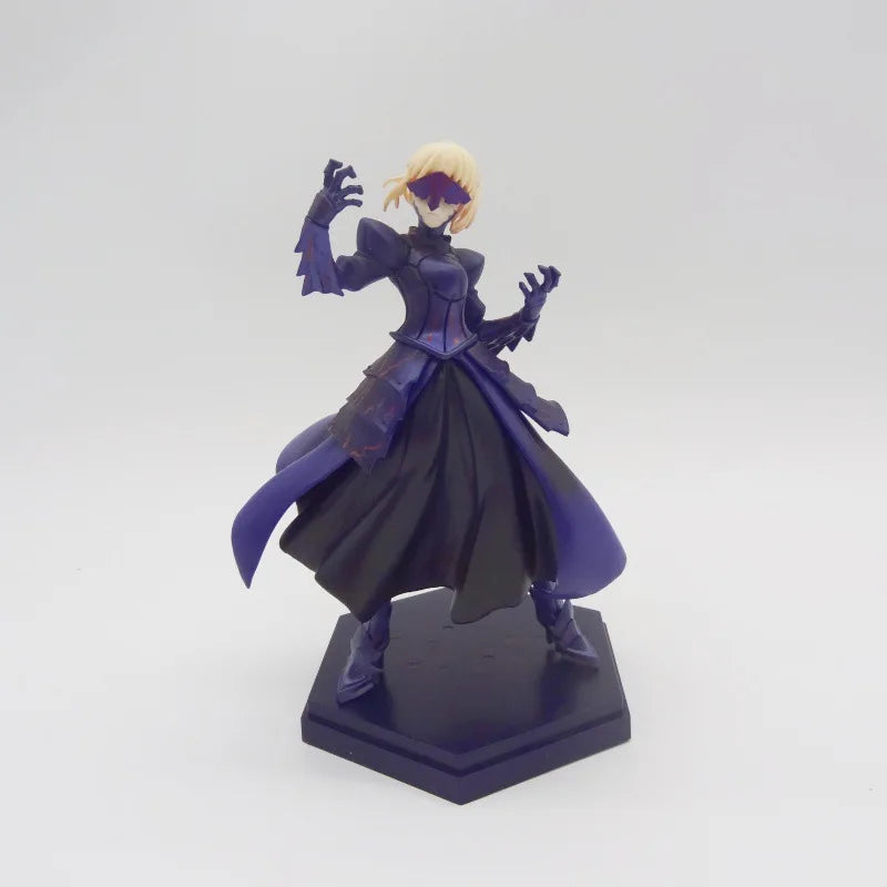 18CM Anime Fate/stay night Heaven's Feel Altria Pendragon Saber Alter Model Toy Gift Collection Action Figure PVC