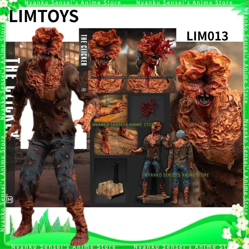 Auf Lager LimToys Clicker The Last of Us LIM013 1/6 Scale 30cm Actionfigur Anime-Puppe Trendiges Desktop-Spielzeug Sammlerstück Modell