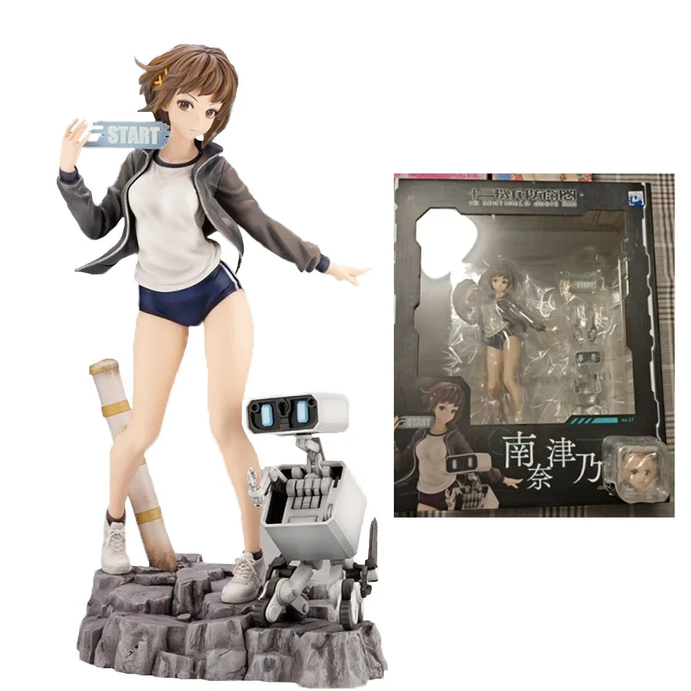 In Stock Original Kotobukiya ARTFX J Juusan Kihei Boueiken BJ Minami Natsuno Anime Figure Action Figure Collection Garage Kit