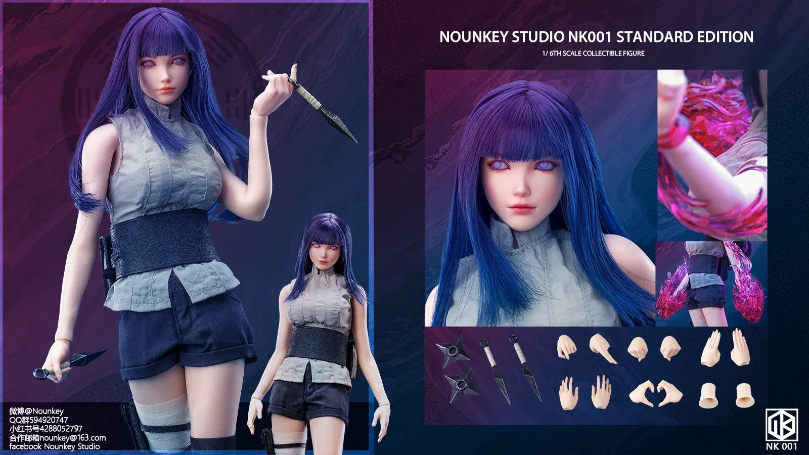 【 in Stock 】 Nounkey Studio Original NK001 NK 1/6 Pack Rubber Soldier Renren Wife Miss Cloth Clothes Movable Doll Model Toy