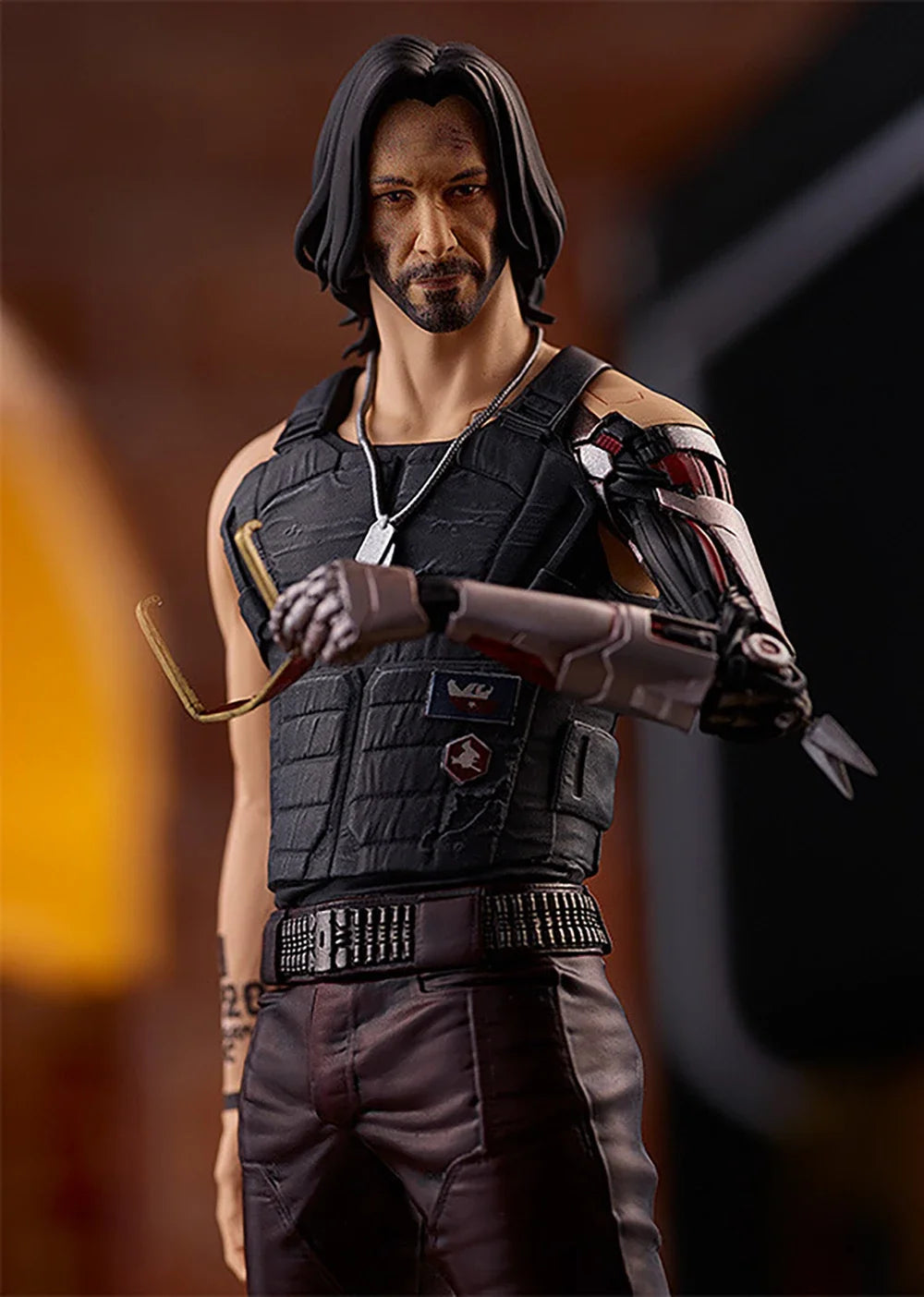 100% Original in Stock Good Smile Company Pop Up Parade Cyberpunk 2077 Johnny Silverhand Collection Series Model Decoration