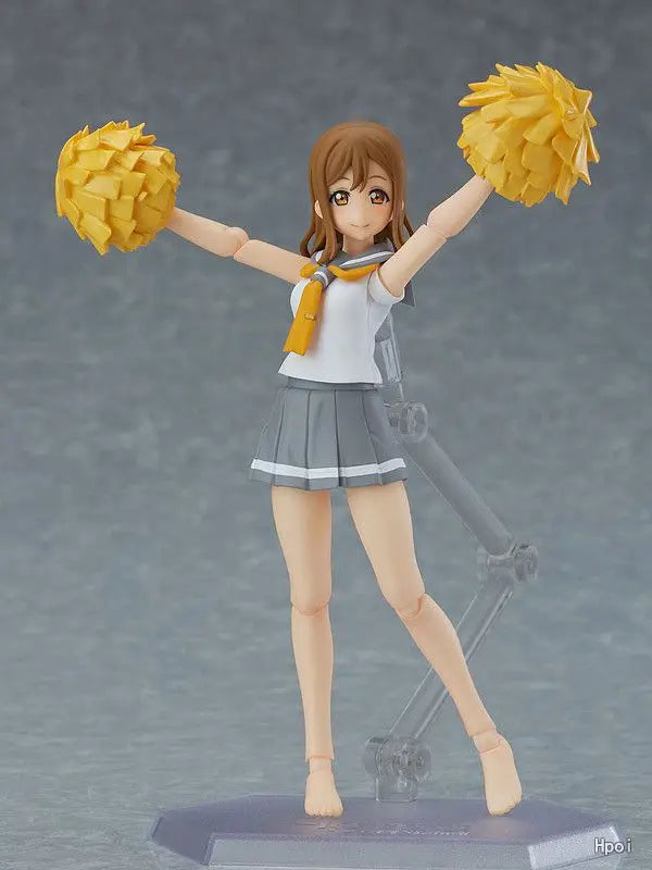 Original Max Factory Figma#374 KanColle Kai Yudachi Anime Figure Model Toy Gift Collection