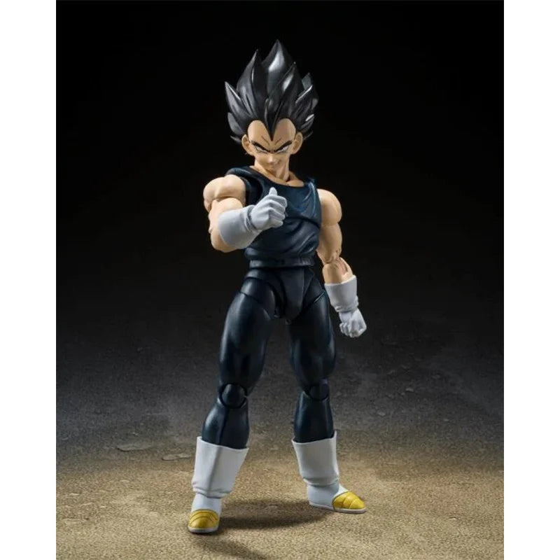 100% In Stock Original Bandai S.H. Figuarts SHF Dragon Ball Vegeta Super Hero Anime Action Collection Figures Model Toys Gifts