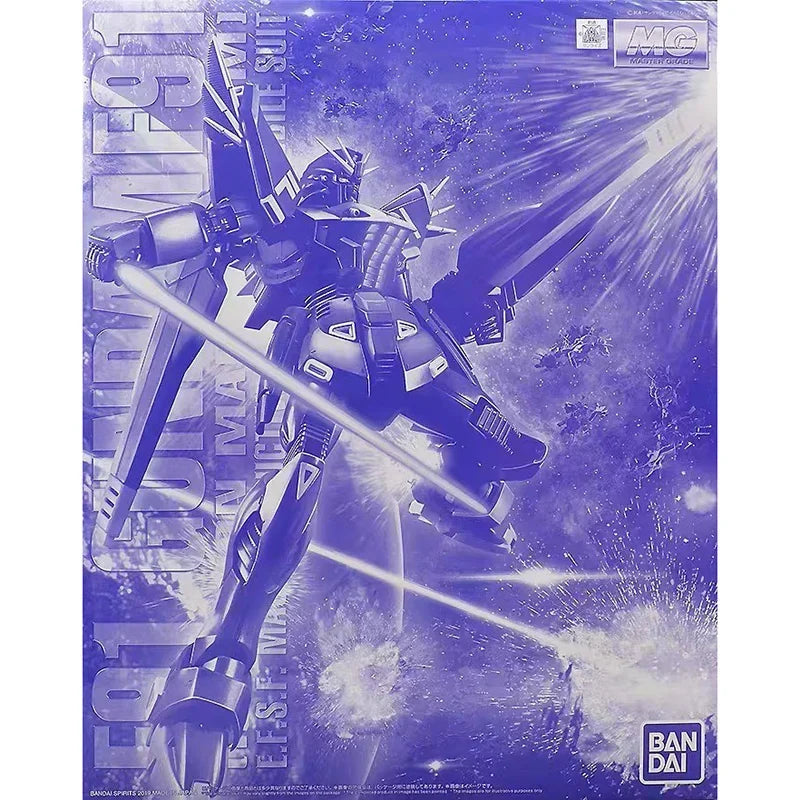 BANDAI PB Limited MG 1/100 GUNDAM FORMULA 91 Ver.2.0 (HARRISON MADIN CUSTOM) Anime Action Figures Assembly Model Collection Toy
