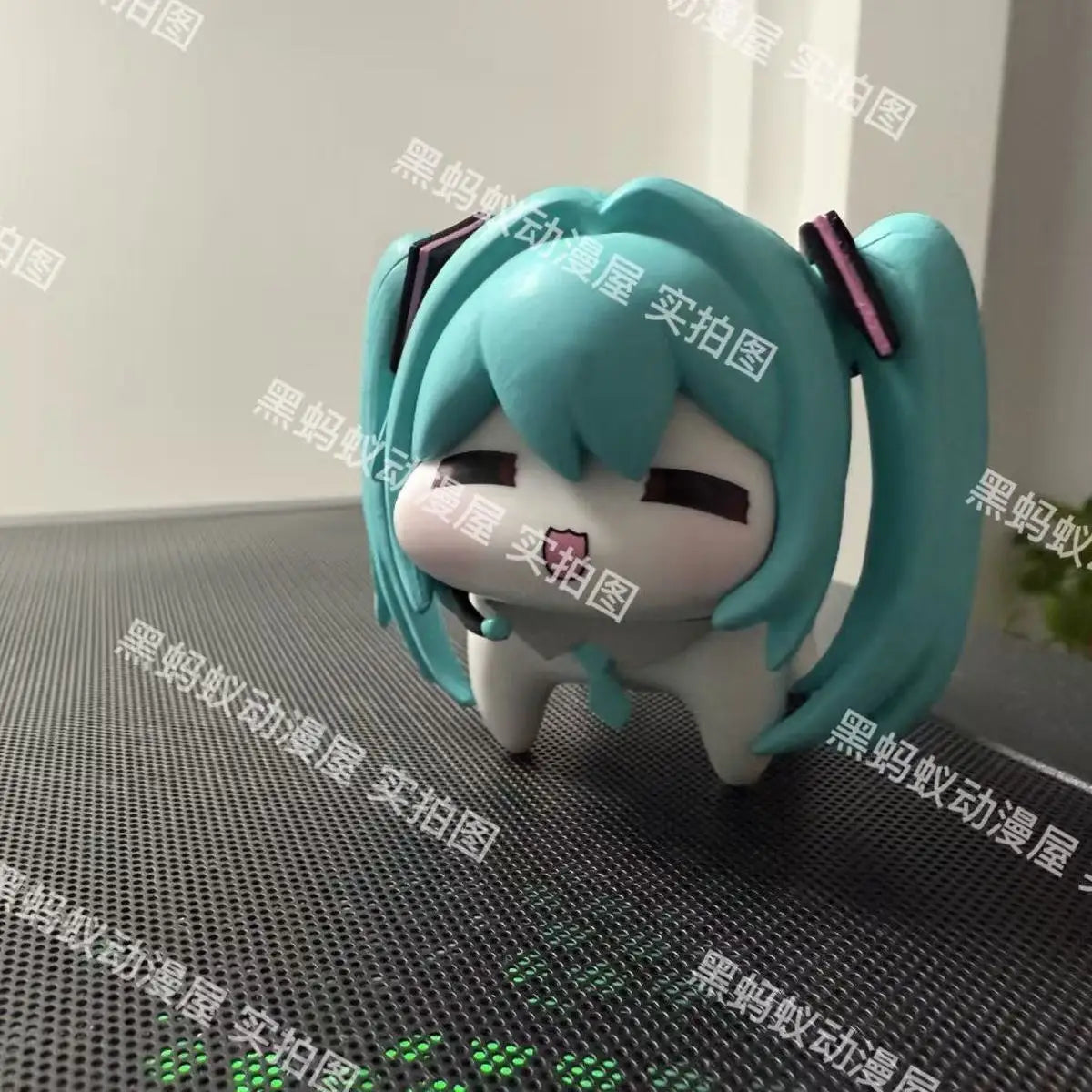 Doro Hatsune Miku Action Figures Q Version Pvc Anime Model Figures Kawaii Cartoon Cute Desktop Decoration Toy Doll Gift